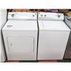 Image 1 : KENMORE WASHER AND DRYER, WHITE