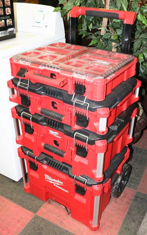 MILWAUKEE PACK OUT ROLLING MULTI TOOL BOX Kastner Auctions