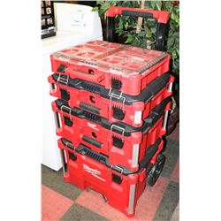 MILWAUKEE PACK OUT ROLLING MULTI TOOL BOX