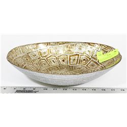 AKCAM HANDMADE ART GLASS BOWL MADE IN TURKEY