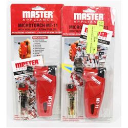 2 MICROTORCH MT-11 WITH REFILLS