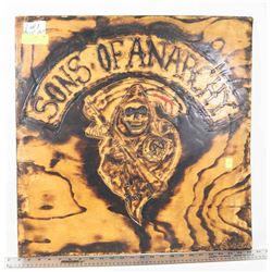 ONE OF A KIND SONS OF ANARCHY CARVED AND BURNT