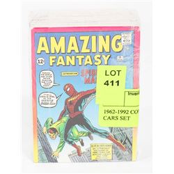 1962-1992 COMPLETE SPIDERMAN CARS SET