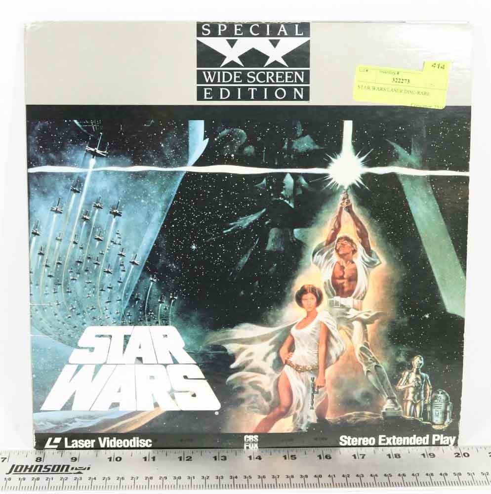 STAR WARS LASER DISC Kastner Auctions