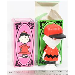 CHARLIE BROWN AND LUCY AVON VINTAGE BUBBLE BATH