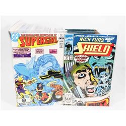 BOX OF 100 COLLECTORS COMICS, ASSORTED