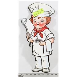 VINTAGE 17" TALL CAMPBELL'S SOUP CARDBOARD STORE