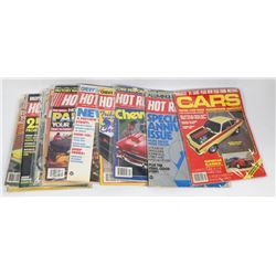 LOT OF 20 - 1970'S CAR RACING MAGAZINES