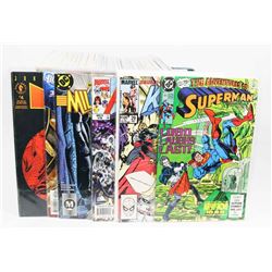 BOX OF 100 COLLECTORS COMICS, ASSORTED