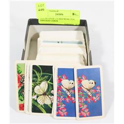 LOT OF OVER 175 RED ROSE TEA  VINTAGE CARDS