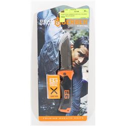 NEW GERBER SURVIVAL FOLDING SHEATH KNIFE