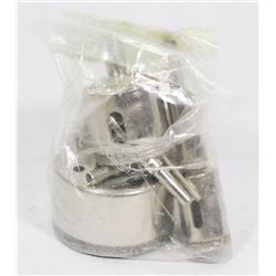 10 PIECE DIAMOND HOLE SAW KIT, CUTS UP TO 2"