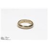 Image 1 : STAMPED 14K WHITE GOLD BAND RING SIZE 9.5