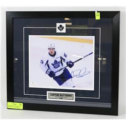 TORONTO MAPLE LEAFS AUSTON MATTHEWS AUTOGRAPHED