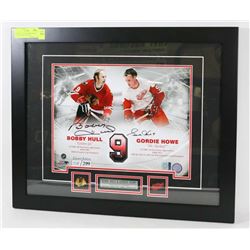 BOBBY HULL AND GORDIE HOWE ORIGINAL AND LEGENDS