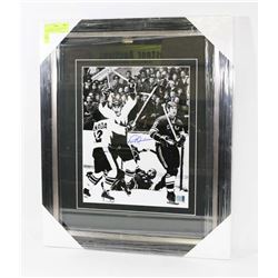 AUTOGRAPHED PAUL HENDERSON AFTER SCORING WINNING