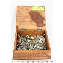 CARVED WOOD BOX NUSA DUA BEACH HOTEL, CONTAINING