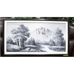 B SOULEZ SIGNED PAINTING