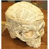 Image 1 : CARVED CREATURE TREASURE SKULL, TOP REMOVES