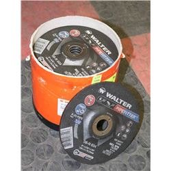 CONTAINER W/24 NEW WALTER GRINDER