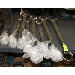 NEW WESTWARD 8PC WRENCH SET 1.5" TO 2".