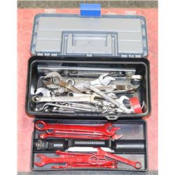 SMALL TOOL BOX WITH CONTENTS