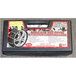 1 PAIR OF CABLE LINK CHAINS FOR RADIAL TIRES