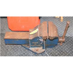 LARGE 6" VISE, HEAVY, MADE IN ENGLAND.