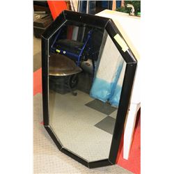 BLACK LACQUER MIRROR 23"W X 40"H