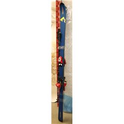 NORDICA SKIIS 178 WITH BINDINGS AND POLES