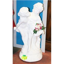 CERAMIC CHERUB ORNAMENT