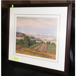 "NEW HORIZONS" PENCIL SIGNED BY G.A. HORVATH