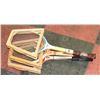 Image 1 : 3 ANTIQUE TENNIS RACKETS