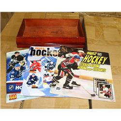 1982 OPEECHEE HOCKEY STICKER ALBUM WITH 2011-12
