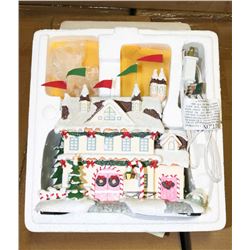 HAWTHORN VILLAGE SANTA & MRS CLAUS CASTLE ELECTRIC