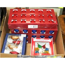 FLAT OF NEW ORNAMENTS