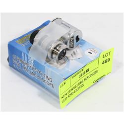 NEW JEWELLERS MAGNIFIER WITH LED AND LIGHTS