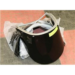 WELDING VISOR WITH 8 REPLACEMENT VISORS