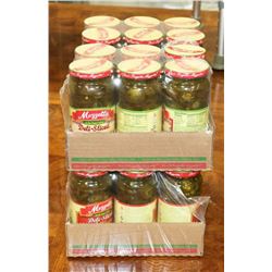 LOT OF 24 DELI SLICED MILD PEPPERS