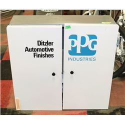 PPG INDUSTRIES AUTOMOTIVE CABINET AS IS