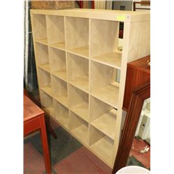 IKEA CUBE SHELF, 16 SHELF, #2215