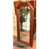 Image 1 : ESTATE WOOD FRAMED WALL HANGING MIRROR