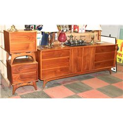 TEAK WOOD KING SIZE BEDROOM SUITE