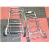 Image 1 : 2 FOLDING LUGGAGE CARRIERS