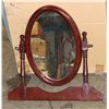 Image 1 : SMALL WOOD VANITY MIRROR