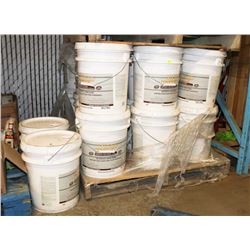 26 PAILS OF OIL ACRYLIC MEDIUM  BASE SIDING STAIN