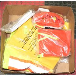 BOX OF SAFETY GEAR