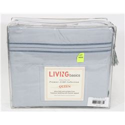 NEW QUEEN SIZE DELUXE SHEET SET ON CHOICE :