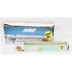 VACUUM BAG SEALER, DECO SONIC