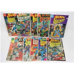 COMPLETE SERIES OF BLACK LIGHTNING COMICS #1-11